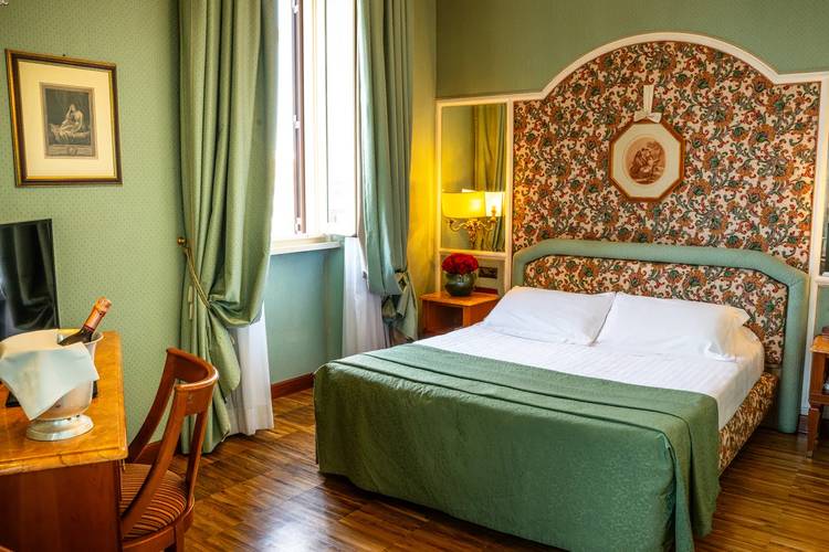 Chambre romantique à rome: le charme de l'hôtel mecenate palace Hôtel Mecenate Palace Rome