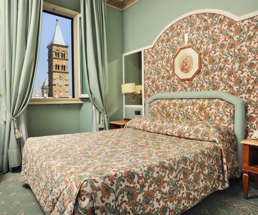 Chambre double deluxe avec vue Hôtel Mecenate Palace Rome