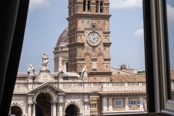 Chambre Double Deluxe avec vue Hôtel Mecenate Palace Rome Chambre Double Deluxe avec vue Hôtel Mecenate Palace Rome
